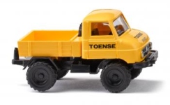 Wiking 037111 - H0 - Unimog U 411 Toense - gelb